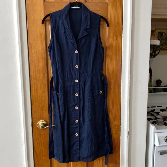 Dresses | Mango 10 Linen Shirt Dress | Poshmark